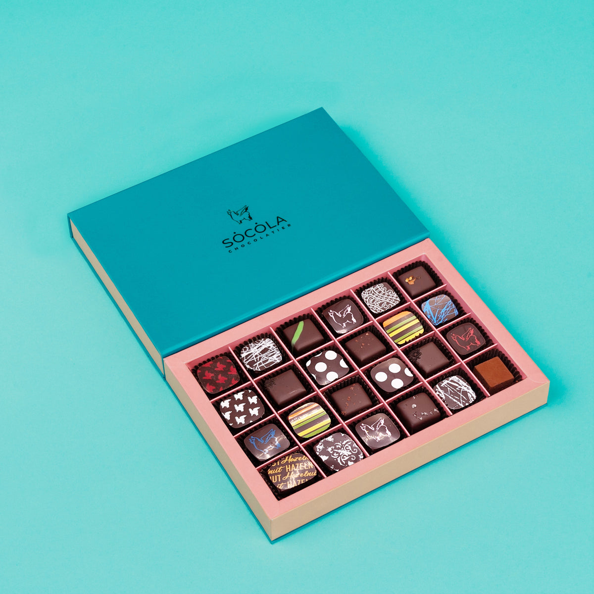 Assorted Chocolate Truffle Box | Socola Chocolatier