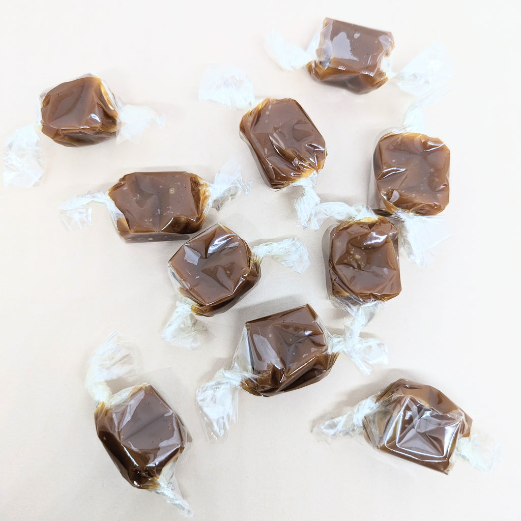 Salty Chewy Caramels