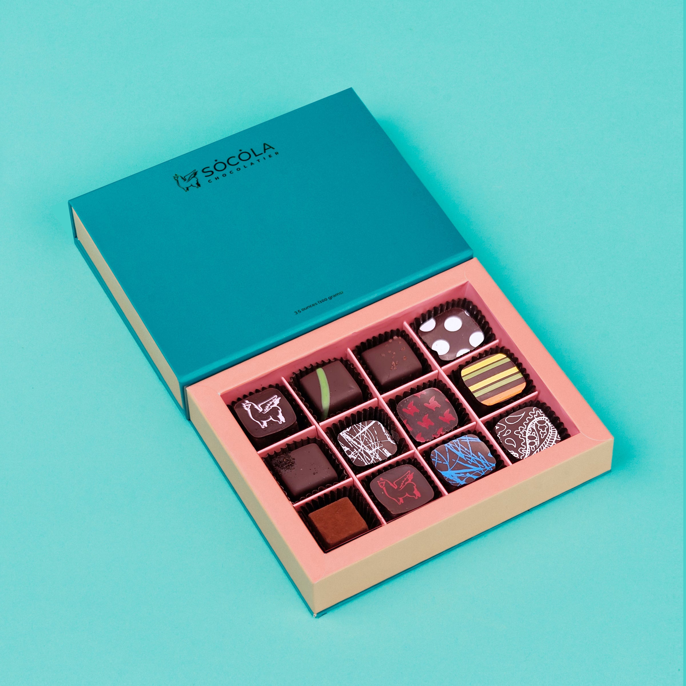 Assorted Chocolate Truffle Box | Socola Chocolatier